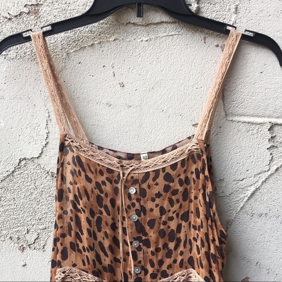 Super Rare Spell Saphari Maxi Sundress in Leopard size S - Picture 10 of 14